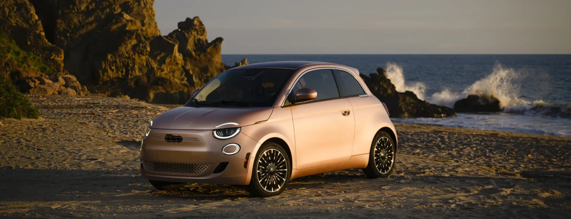 fiat 500e face