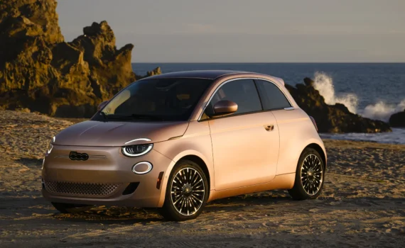 fiat 500e face